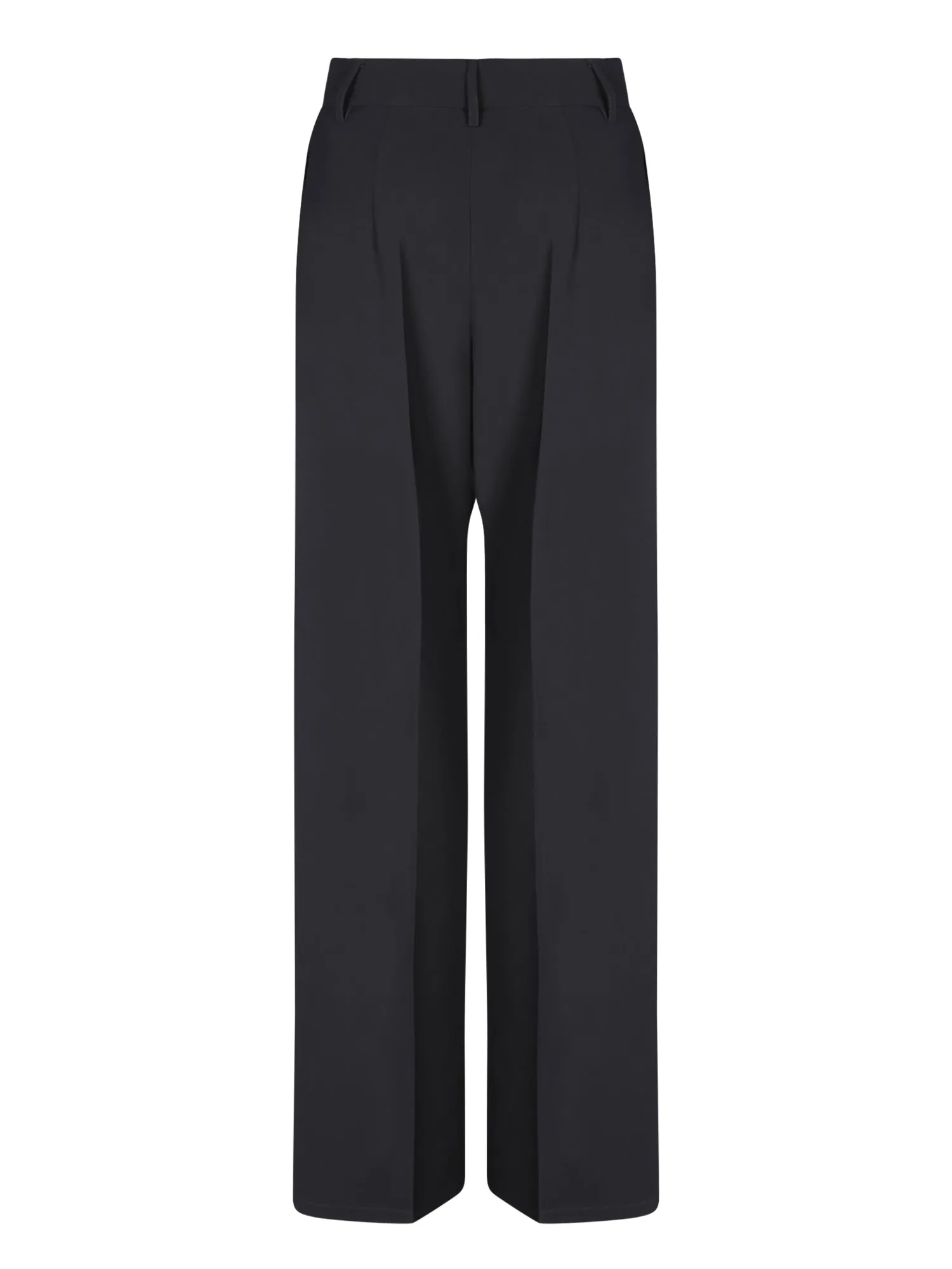 Black Cady Palazzo Trousers