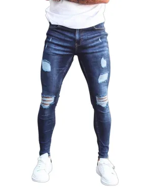 Creation - Dark Blue Skinny Jeans for Men