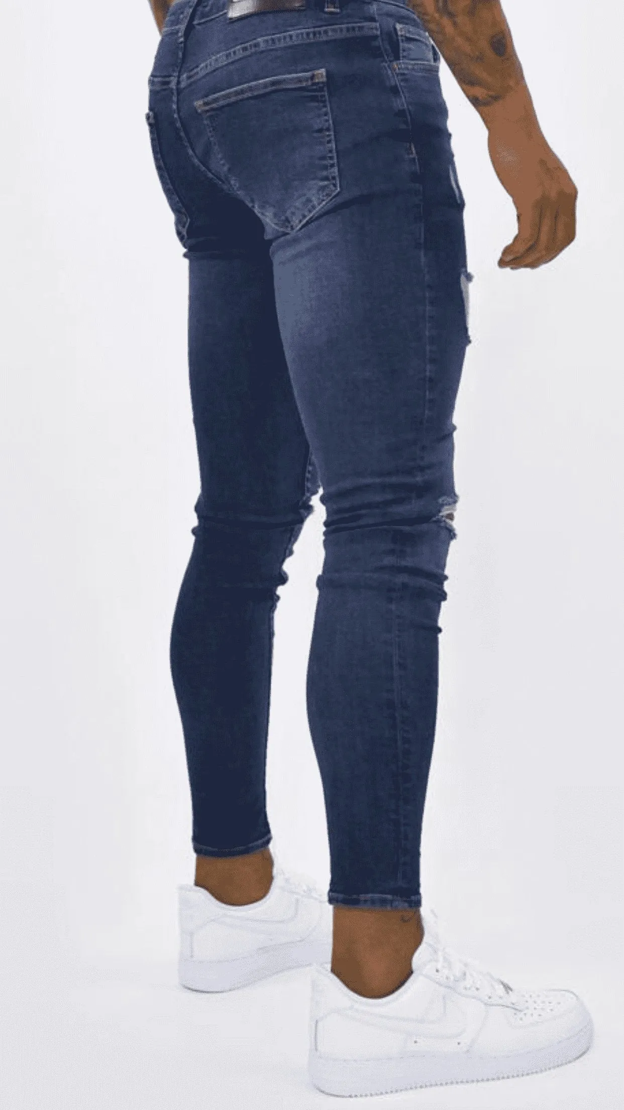 Creation - Dark Blue Skinny Jeans for Men