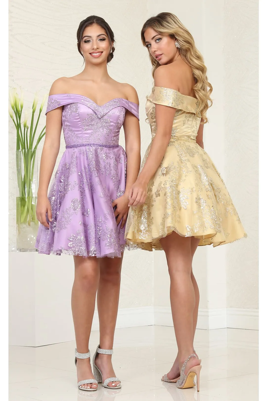 Dama Dresses for Quinceanera in Lilac Style MQ1933 Quince Outfit