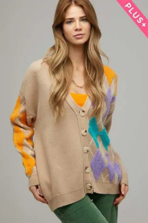 Dandy V Neck Button Front Cardigan