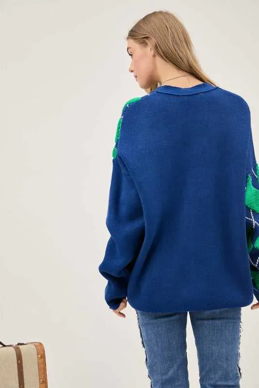 Dandy V Neck Button Front Cardigan