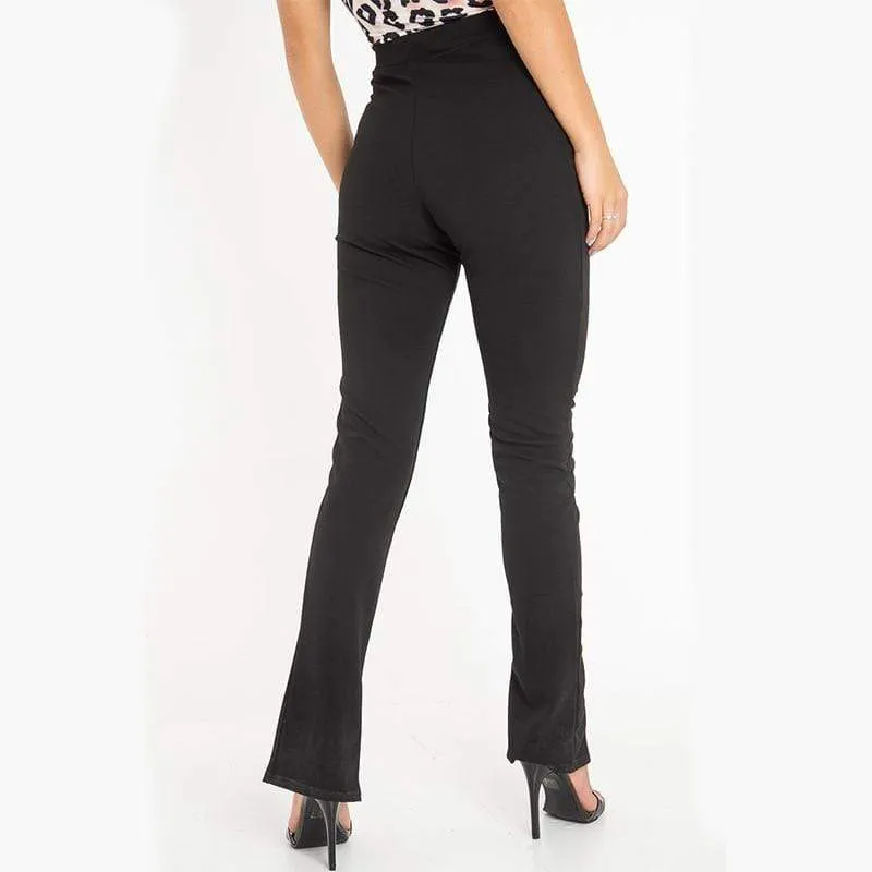 Elegant Slim Pencil Cut Trousers