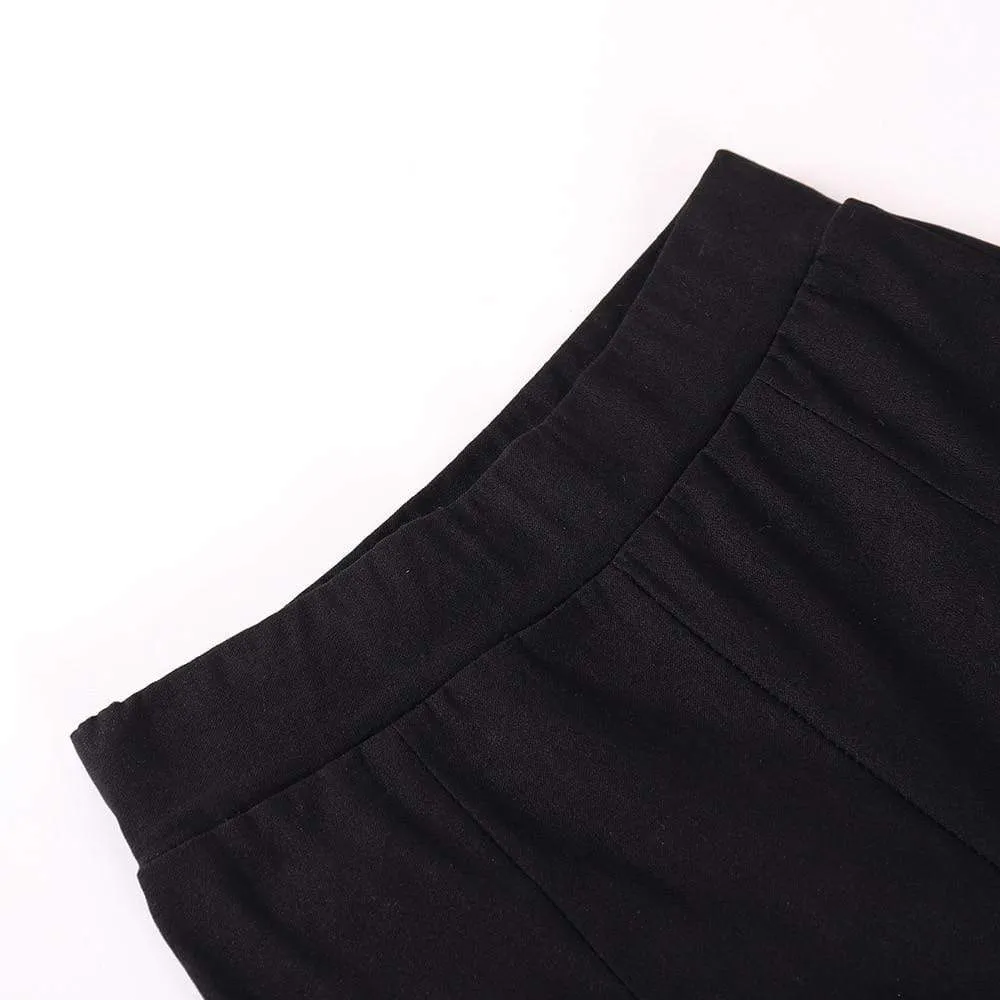 Elegant Slim Pencil Cut Trousers
