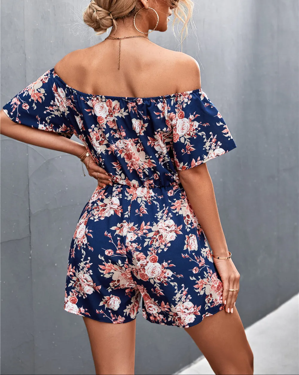 Fashion Floral Jumpsuit