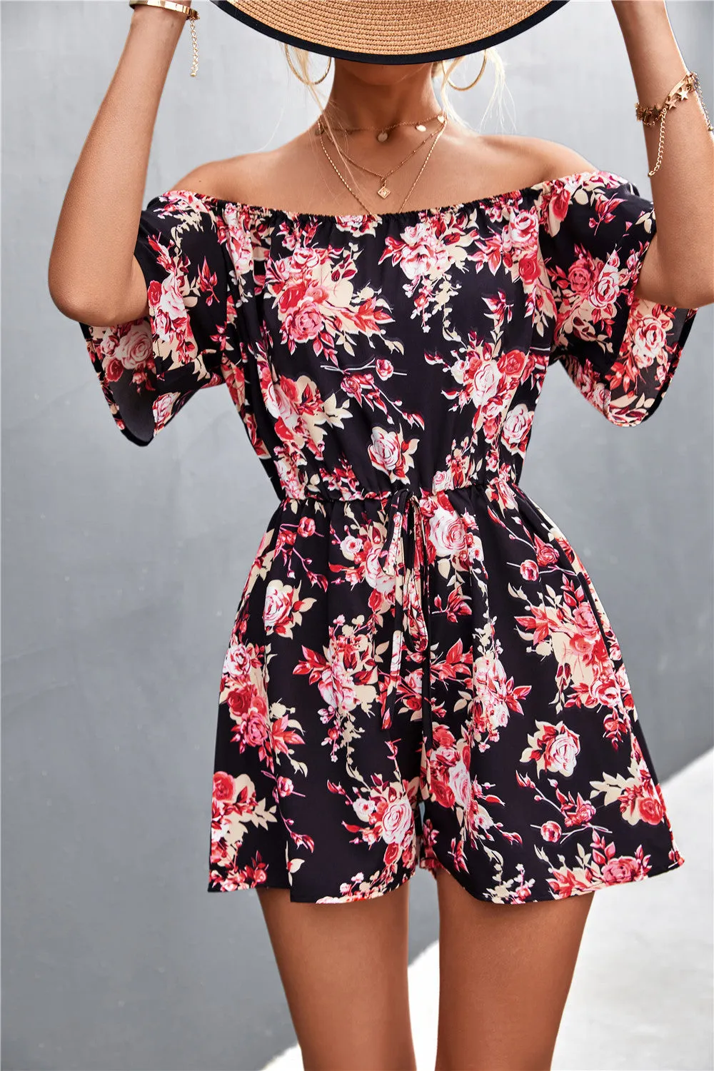 Fashion Floral Jumpsuit