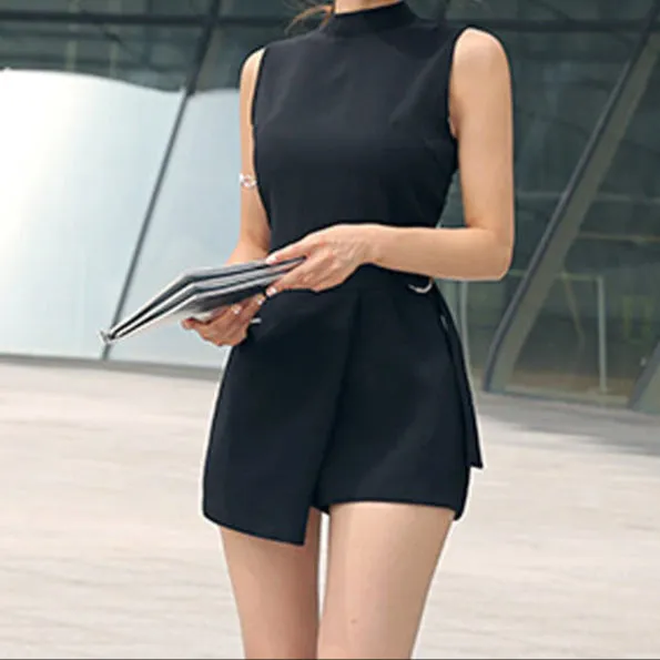 Fashion Slim Irregular Jumpsuit