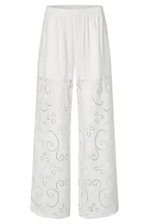 Forudbestilling - Second Female - Vilma Trousers 59723 - White