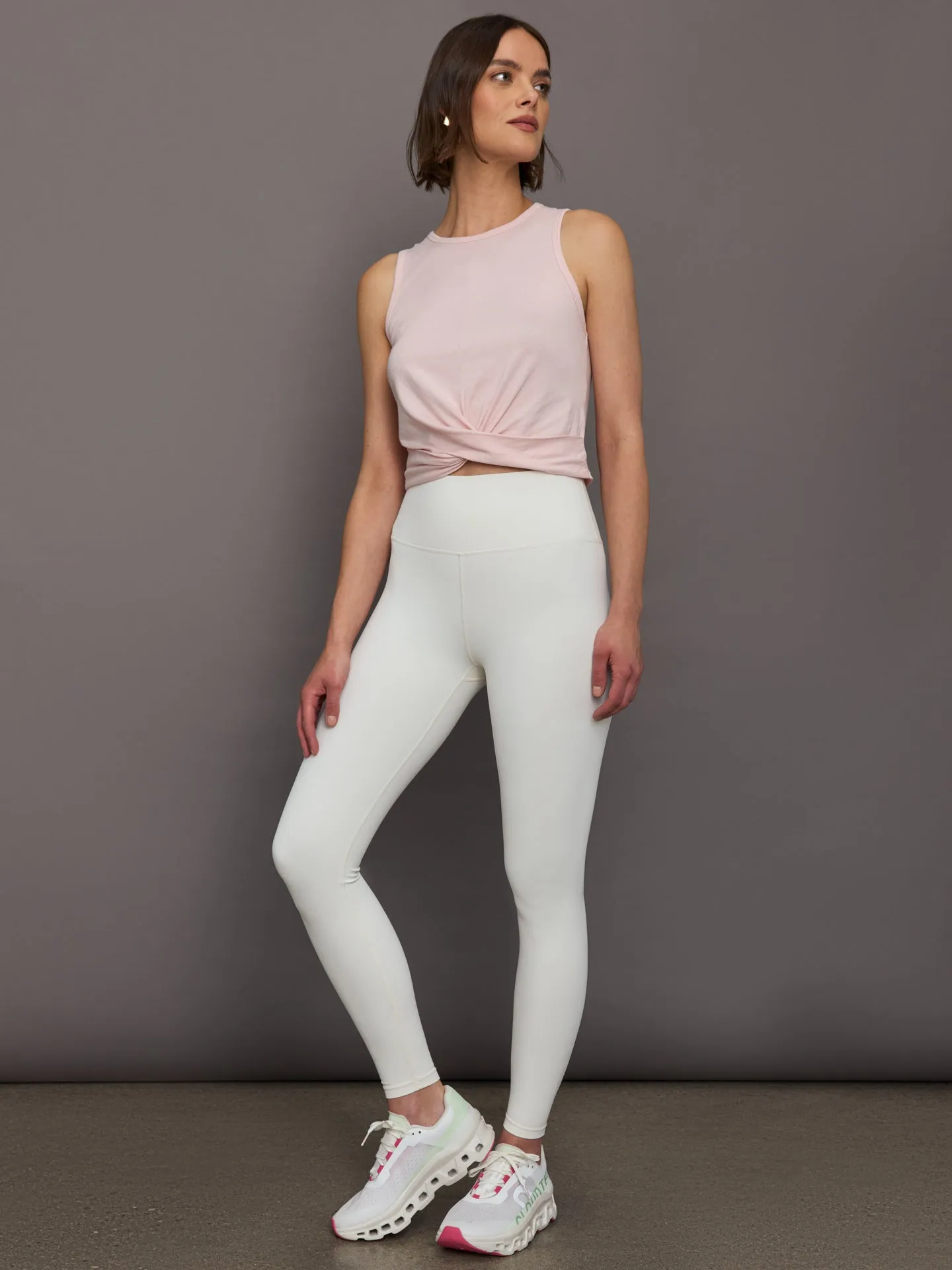 Front Twist Tank - Lotus