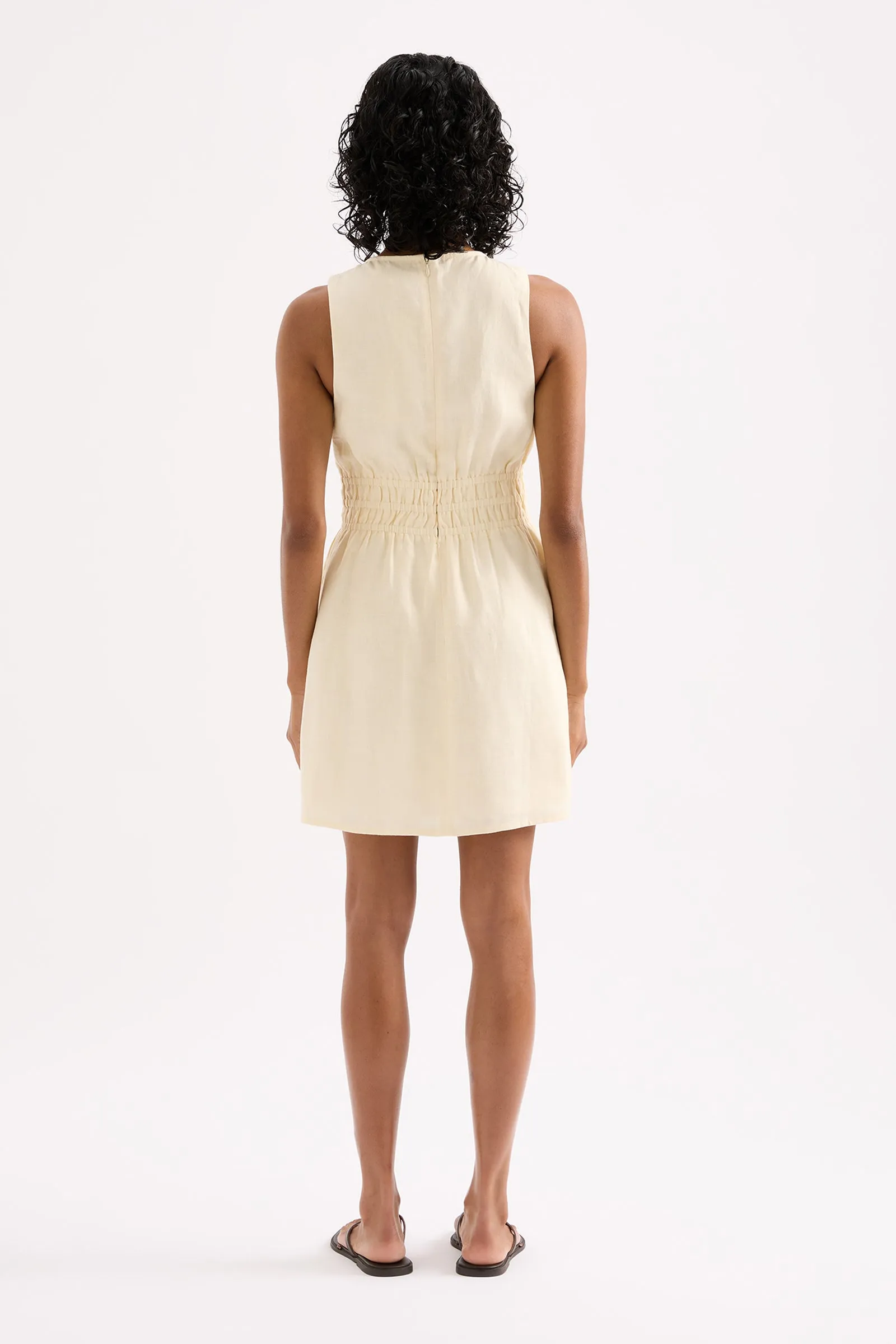 JAXSON LINEN MINI DRESS