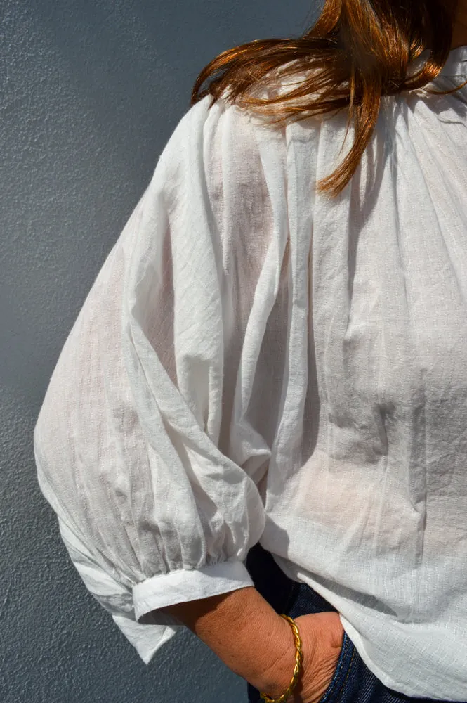 Maison Anana Aurette Cream Blouse