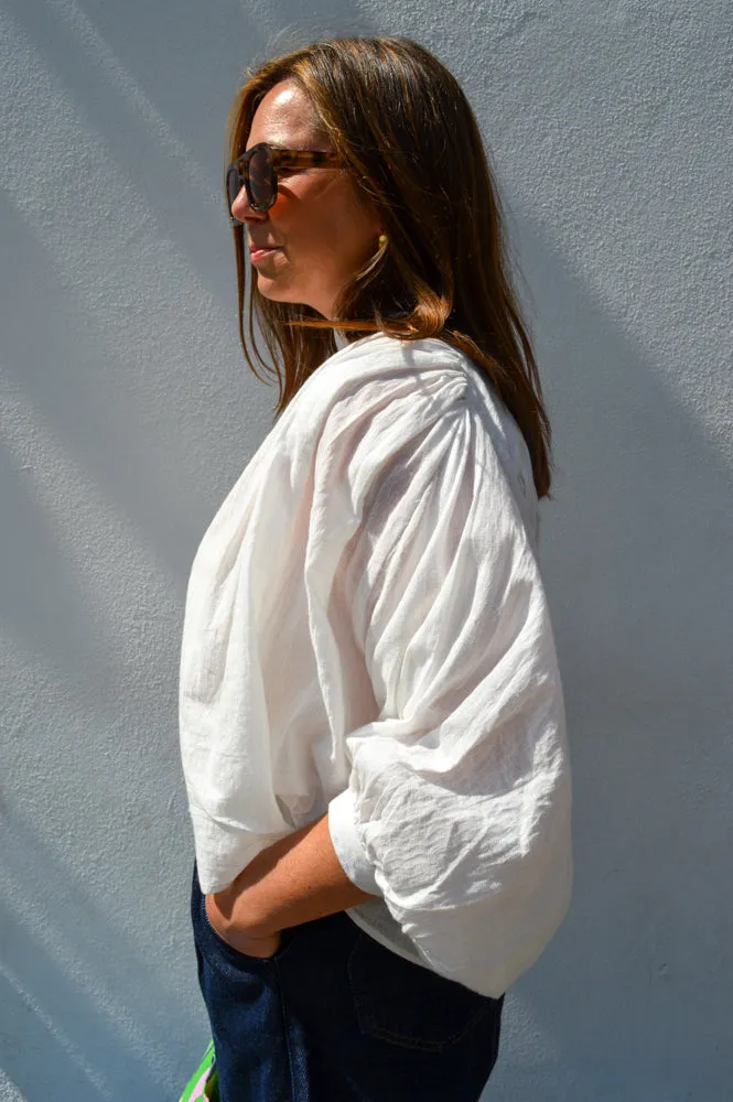 Maison Anana Aurette Cream Blouse