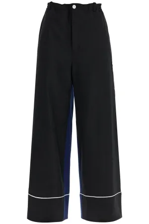Marni elegant black virgin wool trousers