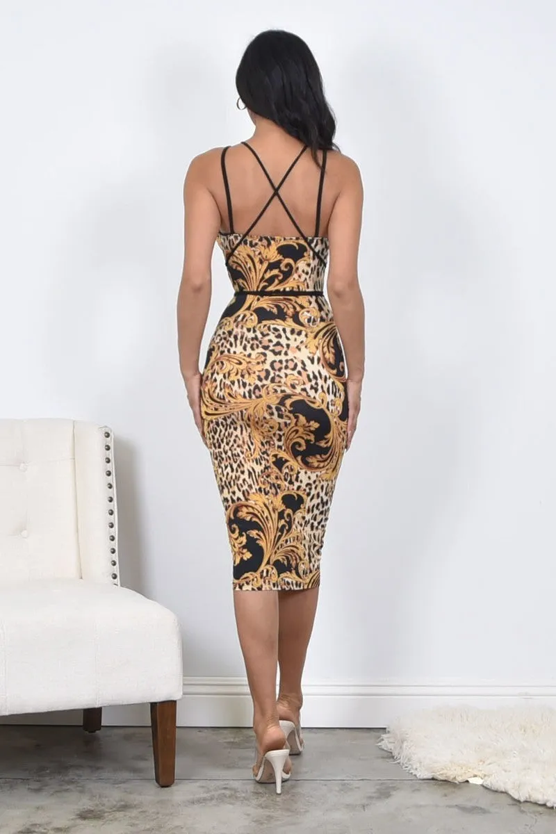 New Arrival Mary Sinobio Style Inspired Midi Dress