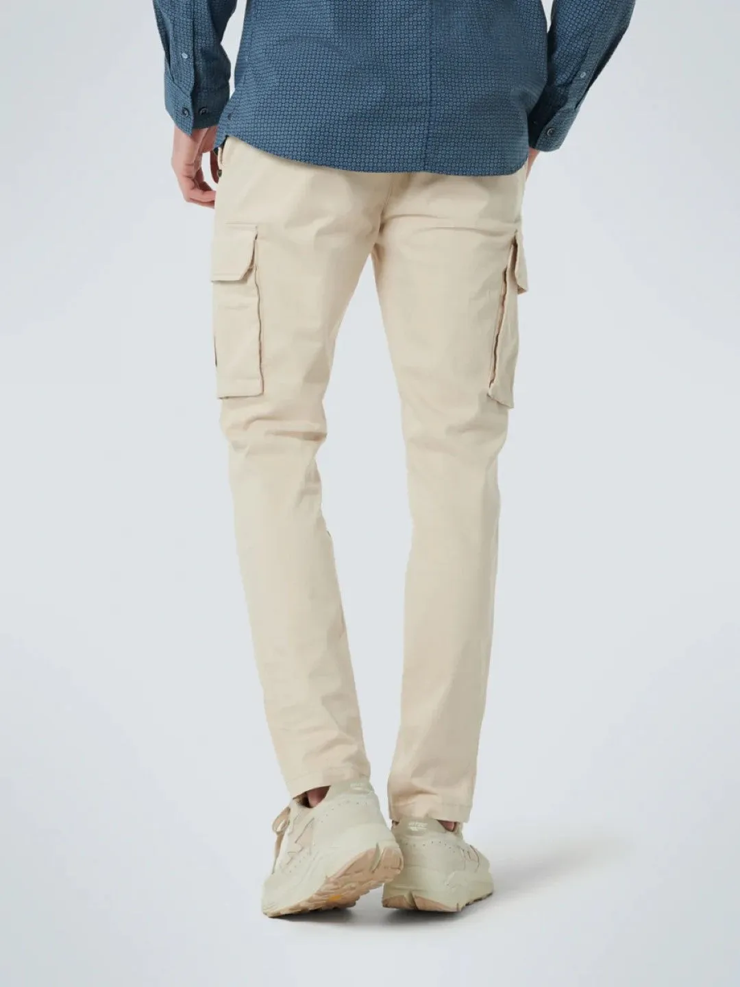 No Excess Stretch Cargo Pant - Cream