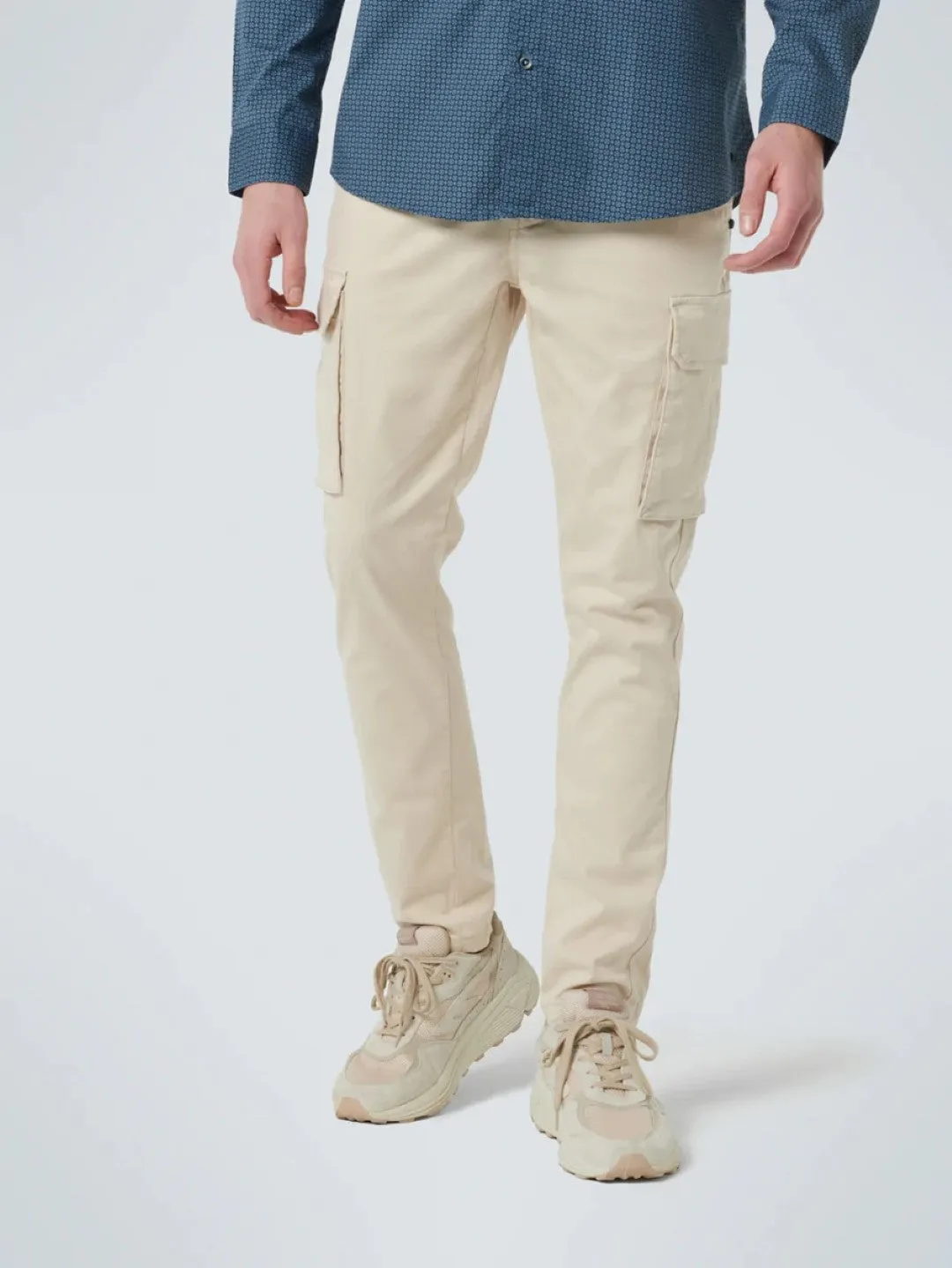 No Excess Stretch Cargo Pant - Cream