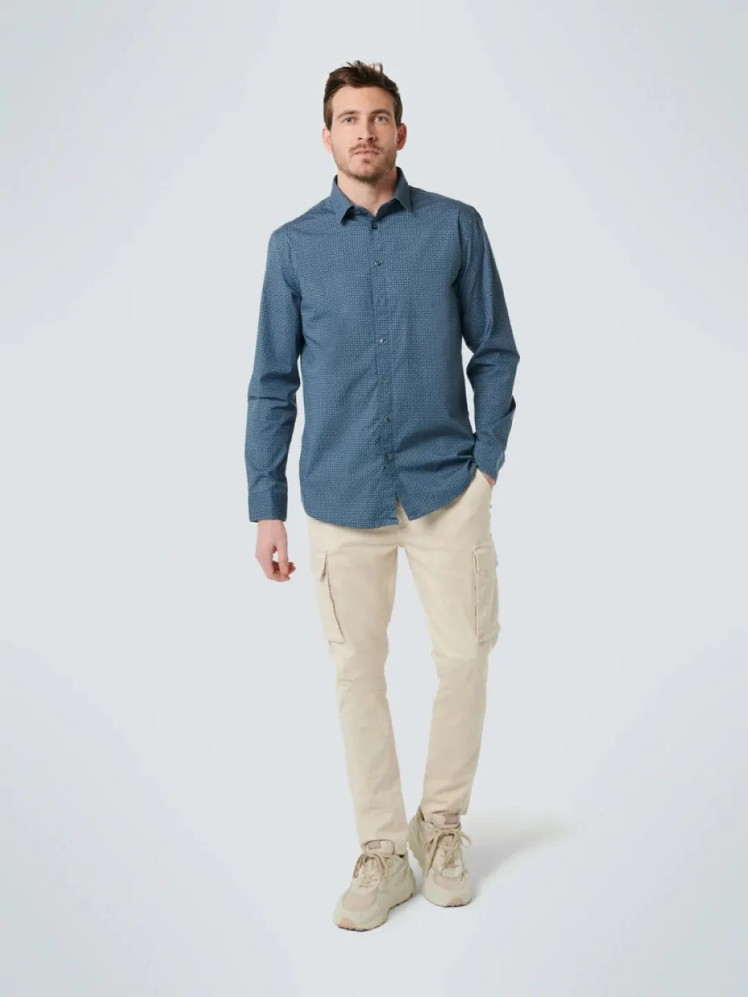 No Excess Stretch Cargo Pant - Cream