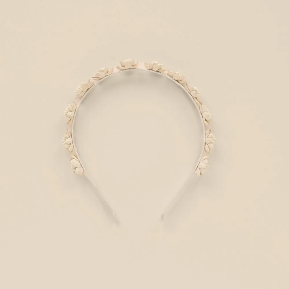 Noralee Floral Headband - Ivory