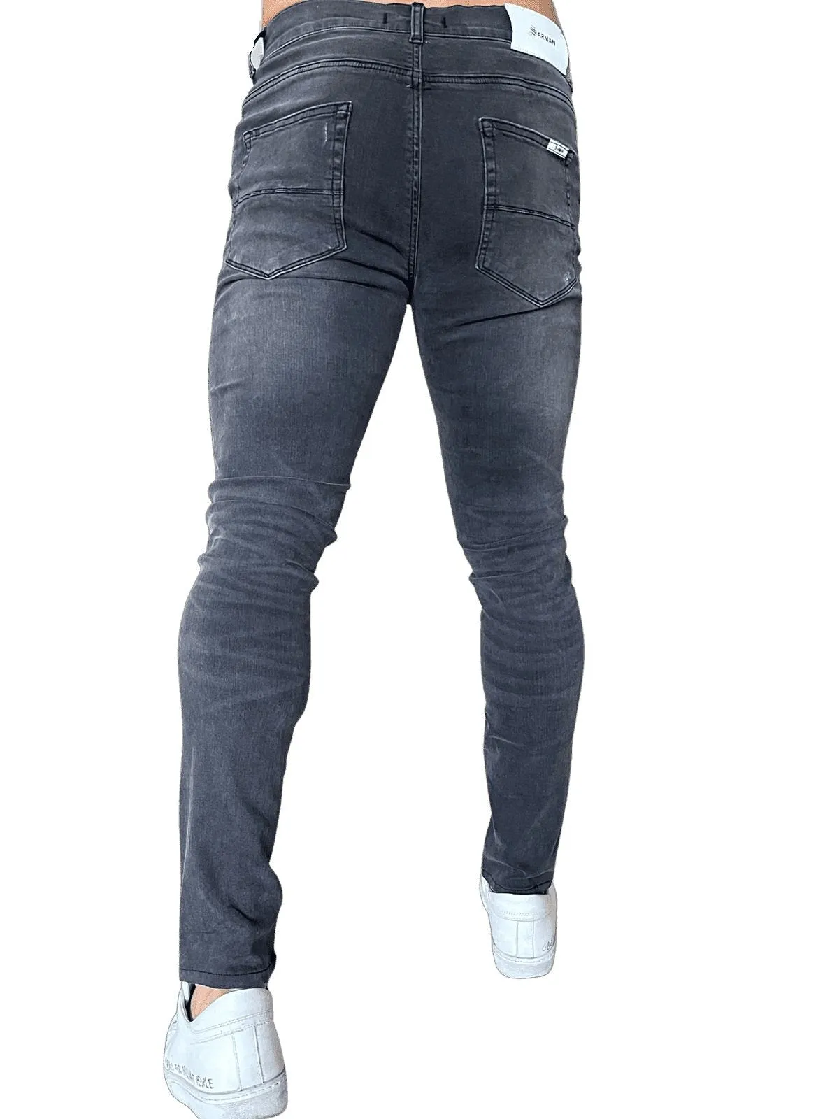 Plogia - Gris Slim-fit Jean’s For Men