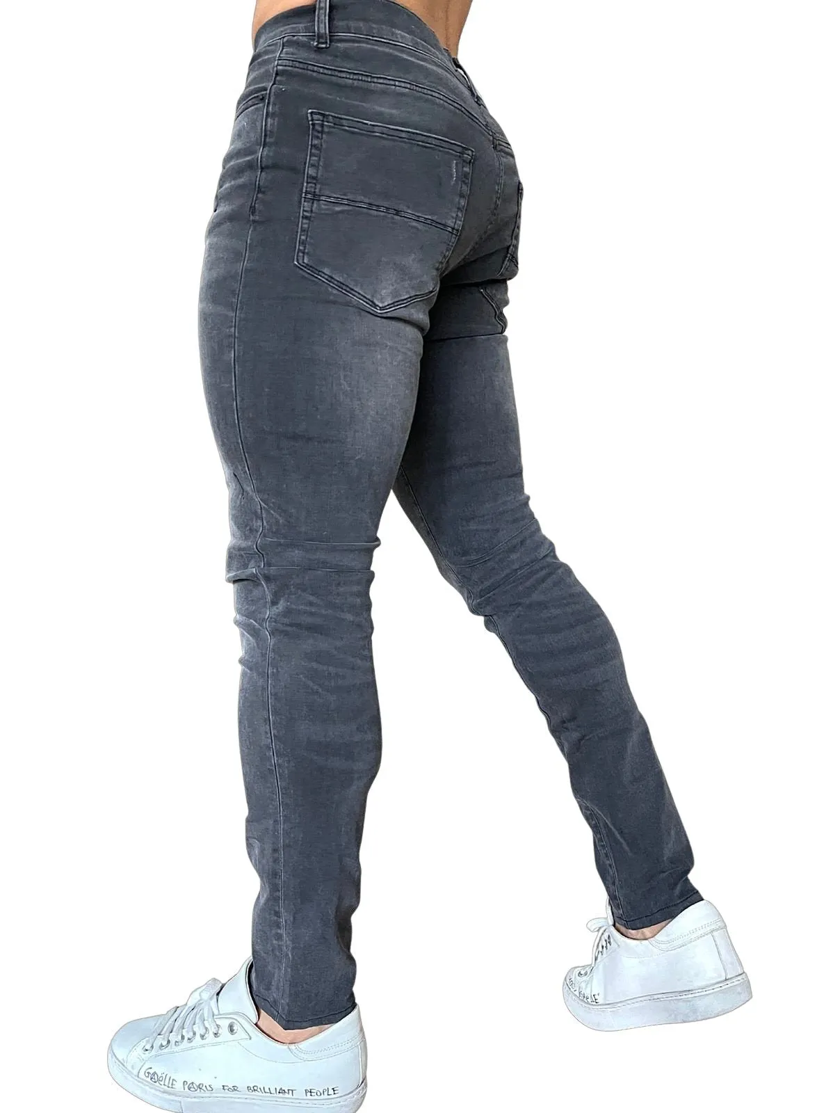 Plogia - Gris Slim-fit Jean’s For Men