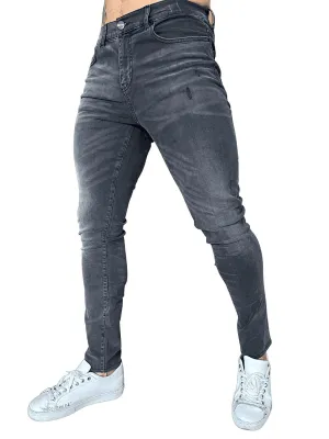 Plogia - Gris Slim-fit Jean’s For Men