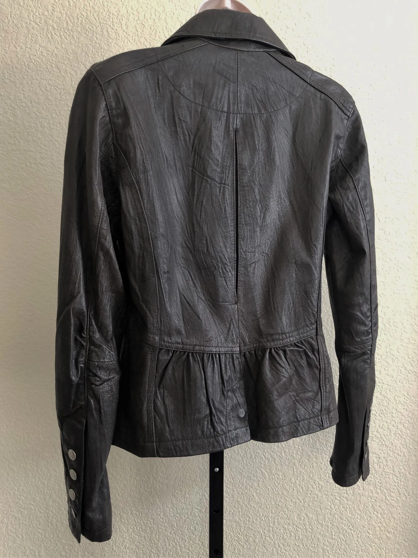 Prague Size SMALL Leather Jacket