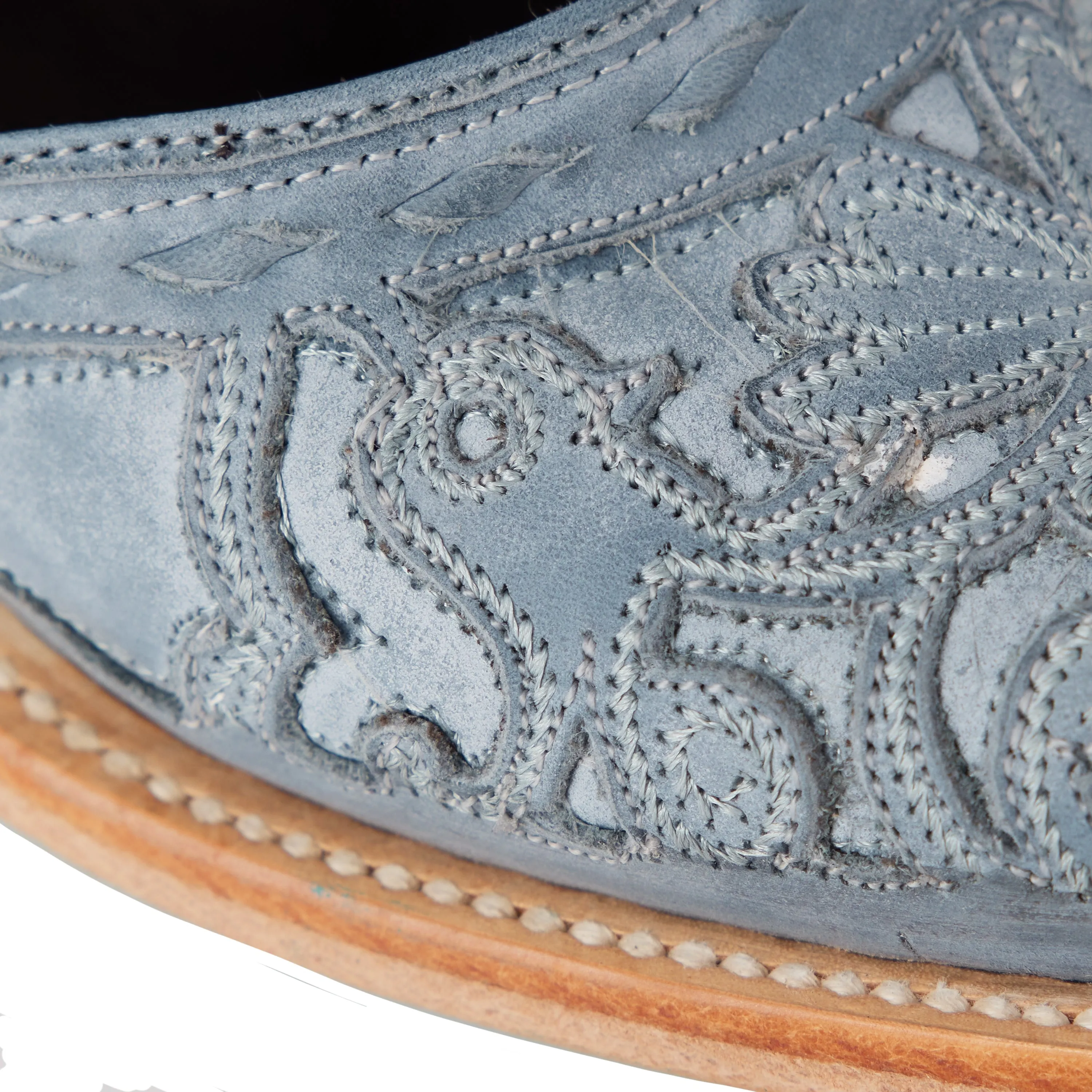 Robin Slingback Mule in Washed Denim