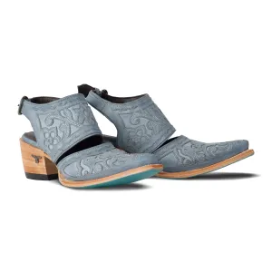 Robin Slingback Mule in Washed Denim