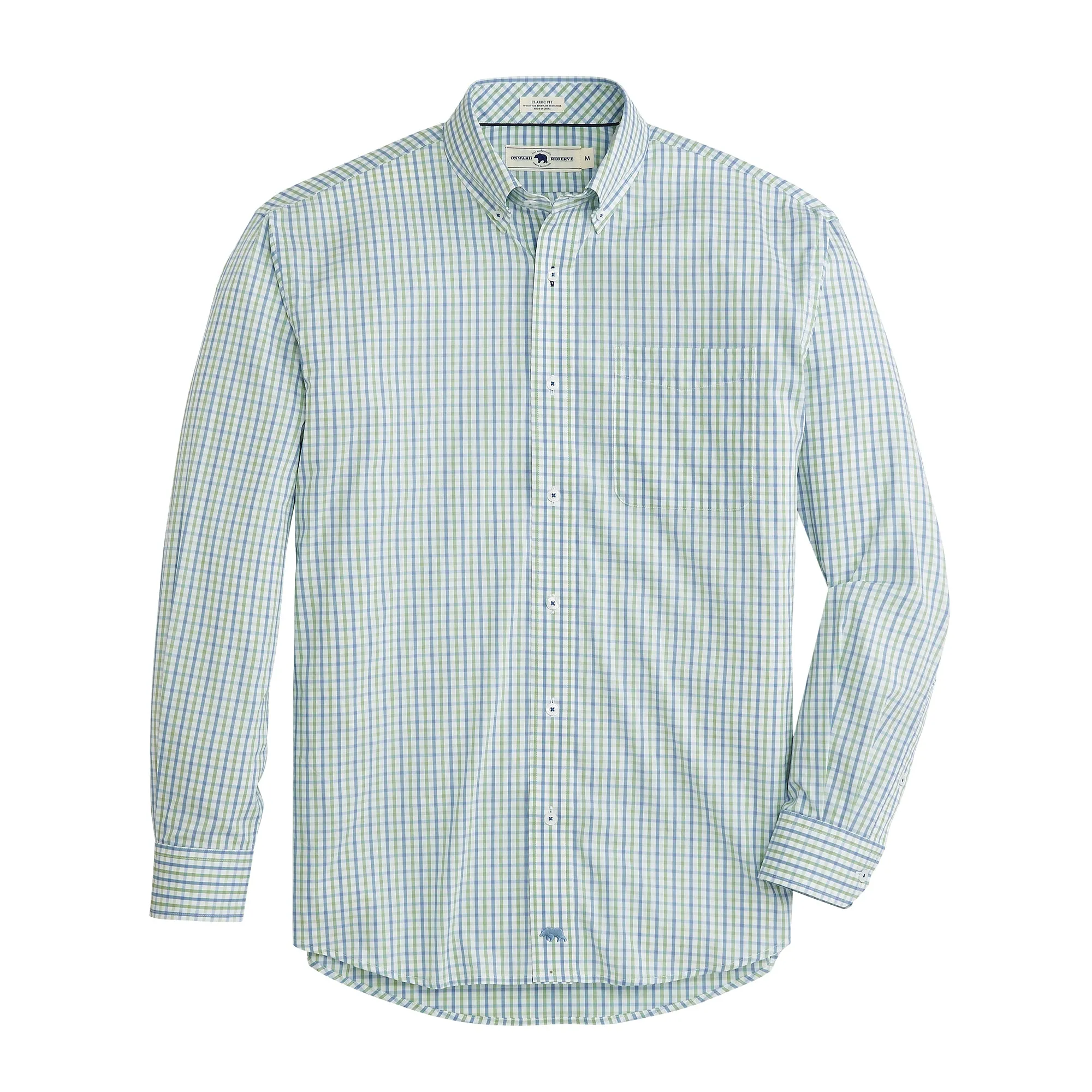 Sinclair Classic Fit Quad Button Down