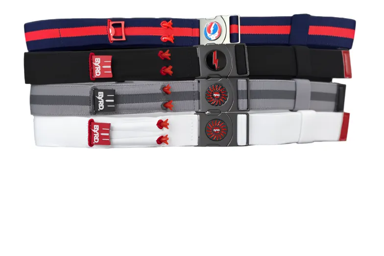 THE BYRD GOLF BELT - WHITE FALCON