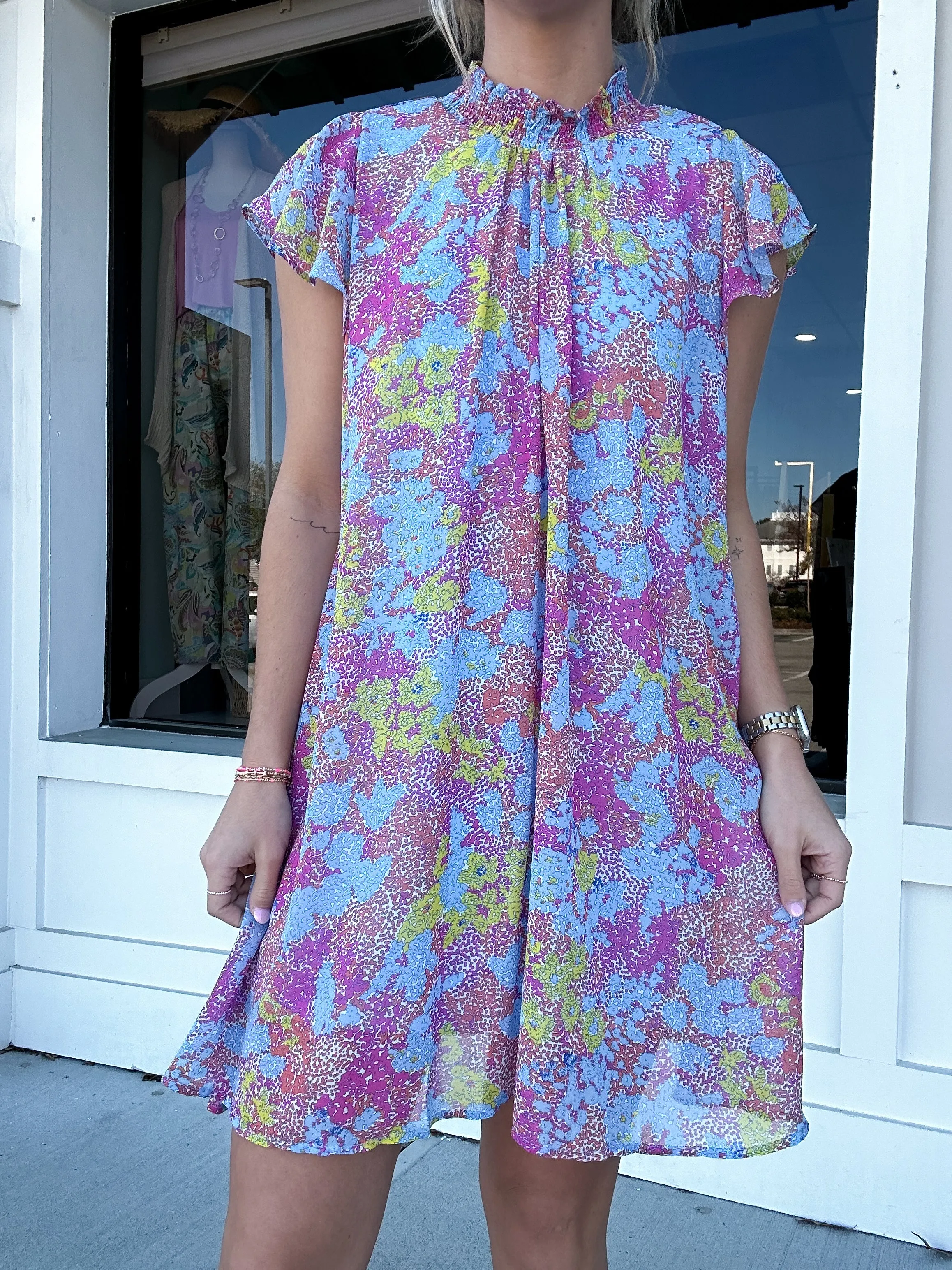 Umgee Field Of Flowers Dress