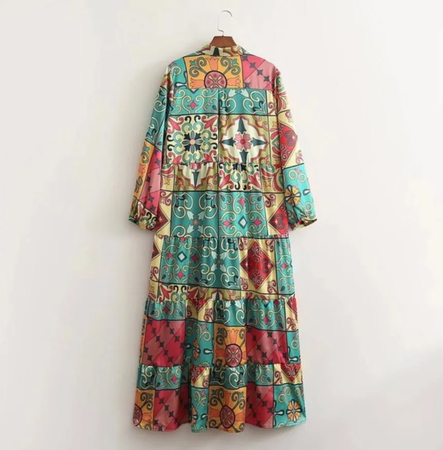 What a Beauty Midi Dress
