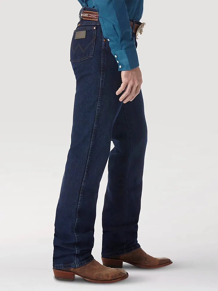 Wrangler Mens Cowboy Cut Jean Original Fit  - Dark Stone