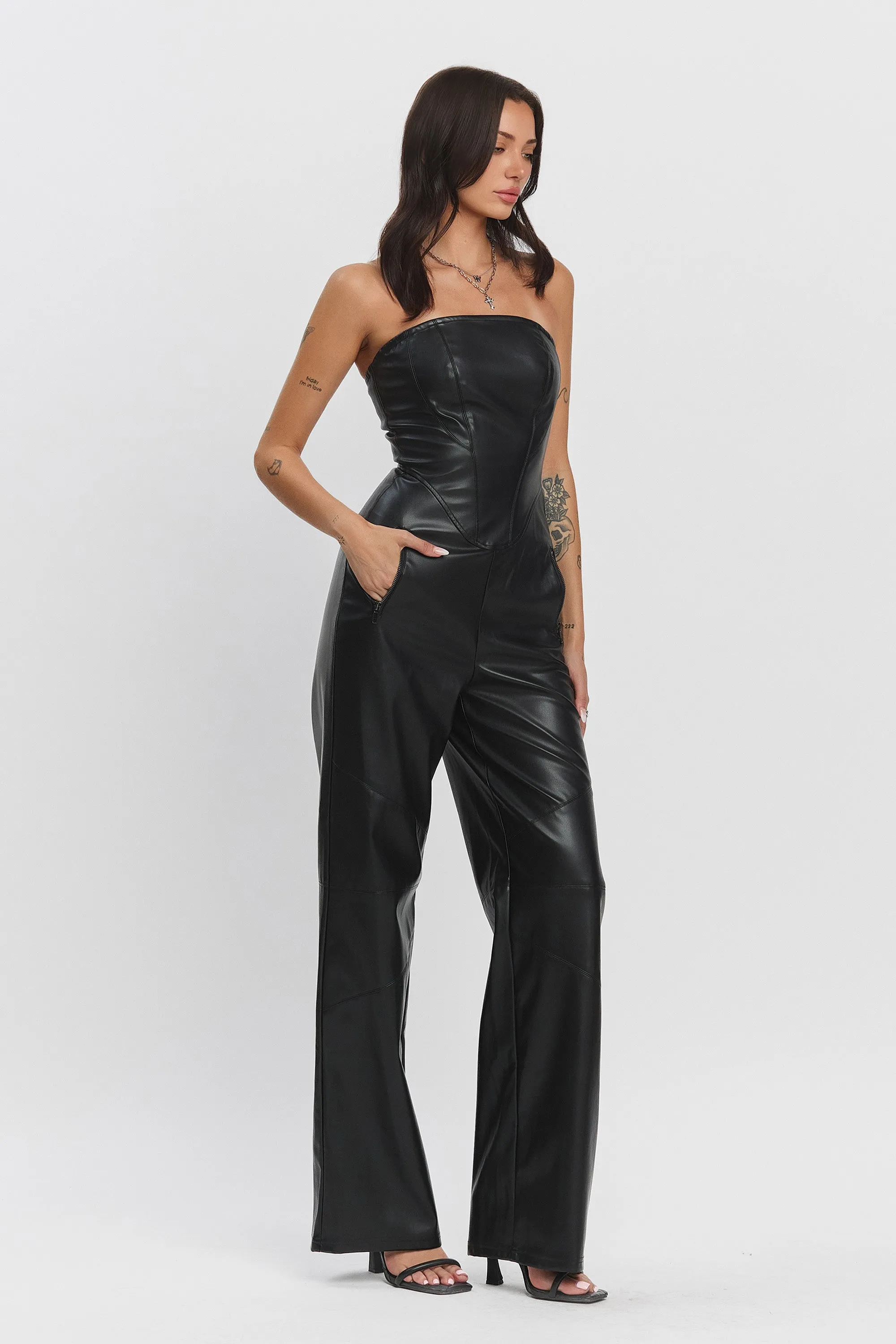 ZAIRE TUBE TOP JUMPSUIT
